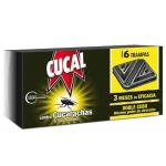 Cucal 19280 - Insecticida, trampas para cucarachas, pack de 6 trampas