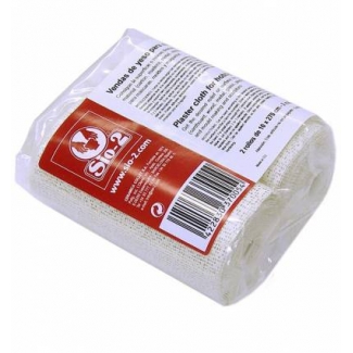 Sio-2 - Vendas de yeso, tamaño 10 x 270 cm, paquete de 2 rollos