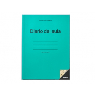Additio C112 - Cuaderno diario del aula, tamaño 22,5 cm x 30,5 cm, colores surtidos