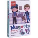 Apli Kids Magnets Dress up 17557 - Juego magnético, temática vestirse