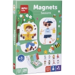 Apli Kids Magnets Seasons 17160 - Juego magnético, temática estaciones