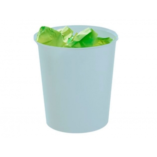 Archivo 2001 AZ PS - Papelera de plástico, 18 litros, color azul pastel