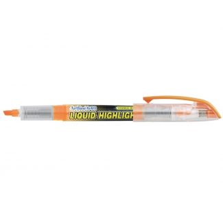 Artline 640 - Rotulador fluorescente, punta biselada, color naranja