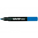 Artline 660 - Rotulador fluorescente, punta biselada, color azul