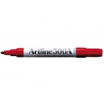 Artline EK-500 - Rotulador pizarra blanca, punta redonda de 1 mm, color rojo
