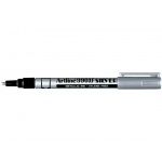 Artline EK-990 - Rotulador marcador permanente, punta redonda 1,2 mm, tinta metálica color plata