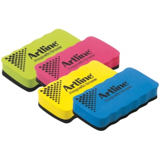 Artline ERT-MM - Borrador para pizarra blanca, magnético, colores surtidos 