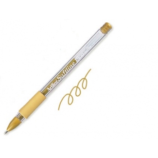 Artline softline EGB-1900 OR - Bolígrafo de tinta de gel, punta redonda de 1 mm, color oro 