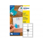 Avery L4612-25 - Etiquetas adhesivas, 99,1 x 57 mm, caja de 25 hojas