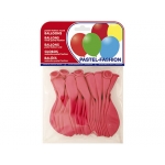 Balloons 20014 - Globos redondos, bolsa de 20 unidades, color fucsia