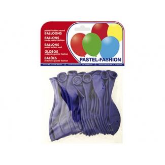 Balloons 20020 - Globos redondos, bolsa de 20 unidades, color azul marino