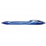 Bic Gelocity Quick Dry - Bolígrafo de tinta de gel, punta redonda de 0,7 mm, retráctil, color azul