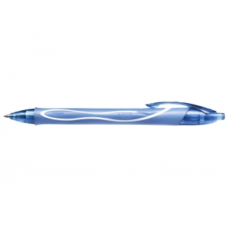 Bic Gelocity Quick Dry - Bolígrafo de tinta de gel, punta redonda de 0,7 mm, retráctil, color turquesa