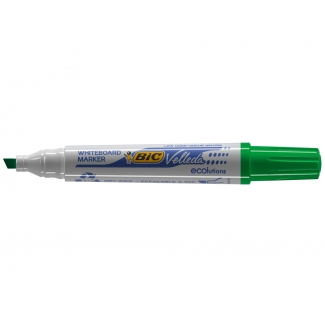 Bic Velleda NB1751-02C - Rotulador para pizarra blanca, punta biselada, color verde