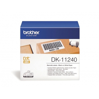 Brother DK-11240 - Etiqueta multipropósito grande, papel térmico, 102 x 51 mm, rollo de 600 etiquetas