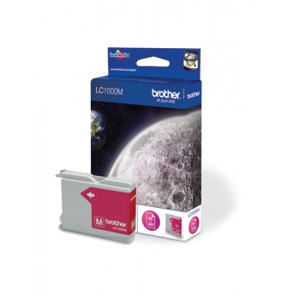 Brother LC1000 - Cartucho de tinta original, LC1000M, magenta