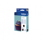 Brother LC123 - Cartucho de tinta original, LC123BKBP, negro