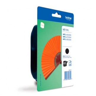 Brother LC129 - Cartucho de tinta original, LC129XLBKBP, negro