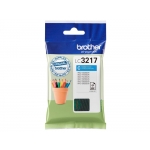 Brother LC3217 - Cartucho de tinta original, LC3217C, cían