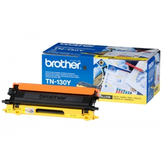 Brother TN-130Y - Tóner original, amarillo