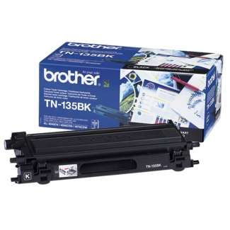 Brother TN-135BK - Tóner original, negro