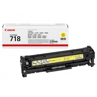 Canon 718 - Tóner original 2659B002, amarillo