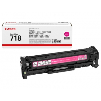Canon 718 - Tóner original 2660B002, magenta