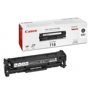 Canon 718 - Tóner original 2662B002, negro