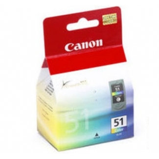 Canon CL-51 - Cartucho de tinta original 0618B001, tricolor