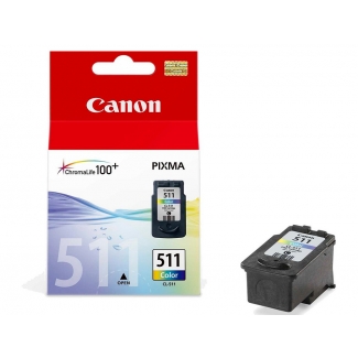 Canon CL-511 - Cartucho de tinta original 2972B001, tricolor