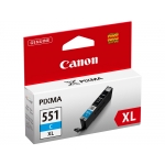 Canon CLI-551 C XL - Cartucho de tinta original 6444B001, cían