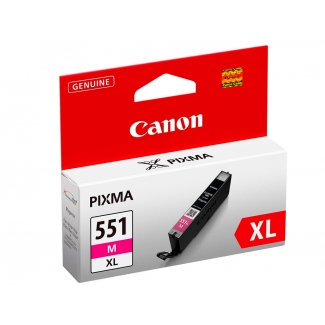 Canon CLI-551 M XL - Cartucho de tinta original 6445B001, magenta