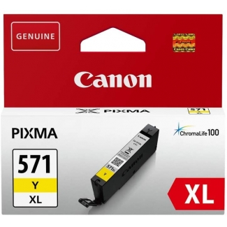 Canon CLI-571 Y XL - Cartucho de tinta original 0334C001, amarillo