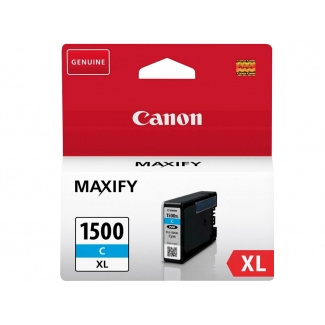 Canon PGI-1500 C XL - Cartucho de tinta original 9193B001, cían