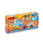 Carioca Baby Dough 43180 - Pasta para modelar, pack de 8 botes de 75 g