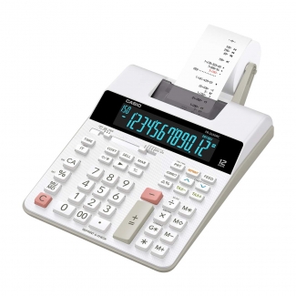 Casio FR-2650RC - Calculadora con impresora, 12 dígitos