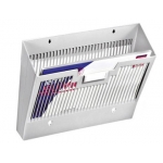 Cep 123 - Expositor mural, plástico, A4 y folio, color gris