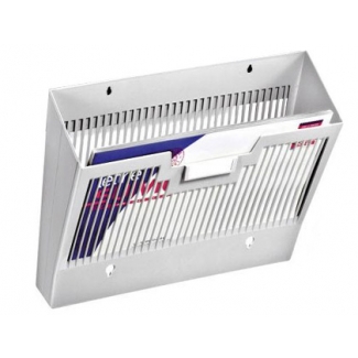 Cep 123 - Expositor mural, plástico, A4 y folio, color gris