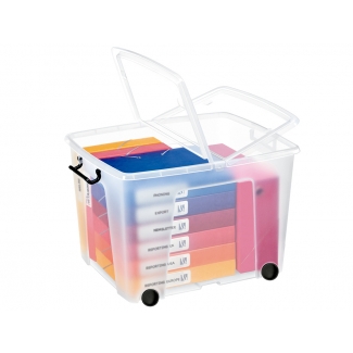 Cep 2006760110 - Caja de almacenaje, capacidad 75 litros, tamaño 60 x 48,5 x 41,5 cm 