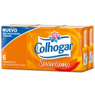 Colhogar 65989 - Pañuelo de papel, paquete de 10 unidades