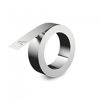 Dymo 31000 - Cinta M1011, 12 mm x 4,8 m, aluminio