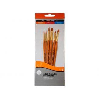 Daler Rowney D216920601 - Blíster de 6 pinceles