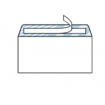 Distrimar DSB16 - Sobre comercial, tamaño 120 x 176 mm, solapa tira de silicona, color blanco, caja de 500 unidades