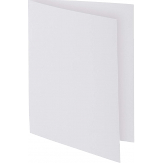 Distrimar SCF01 - Subcarpeta de cartulina, folio, 180 gr /m2, color blanco