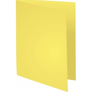 Distrimar SCF04 - Subcarpeta de cartulina, folio, 180 gr /m2, color amarillo pastel
