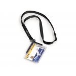 Durable 8207-58 - Identificador diagonal con cordón plano, 85 mm x 54 mm