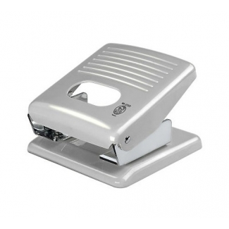 El Casco M220 - Taladrador metálico, perfora hasta 30 hojas, color gris metalizado