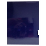 Elba Gio Ejecutivo - Subcarpeta de cartulina plastificada, A4, 275 gr/m2, dos solapas, color azul