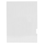 Elba Gio Ejecutivo - Subcarpeta de cartulina plastificada, A4, 275 gr/m2, dos solapas, color blanco