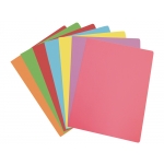 Elba Gio - Paquete de 50 subcarpetas de cartulina, A4, 180 gr/m2, colores pasteles surtidos